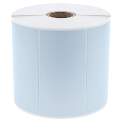 polyester labels, silver, permanent, 105 x 52 mm - View Product
