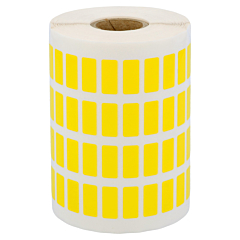 polyester labels, yellow, permanent, 18 x 8 mm - View Product