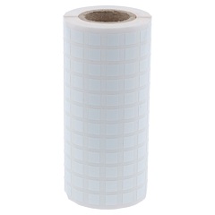 polyester labels, white, permanent, 6.35 x 6.35 mm - View Product