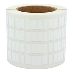polyester labels, white, permanent, 16.5 x 5.1 mm - View Product