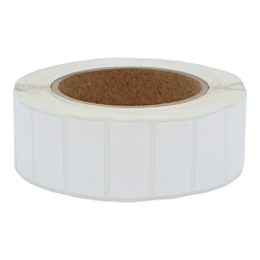 polyester labels, white, permanent, 25.4 x 12.7 mm - View Product