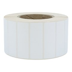 polyester labels, white, permanent, 57.15 x 31.75 mm - View Product