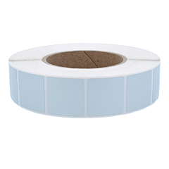 polyester labels, silver, permanent, 50 x 50 mm - View Product