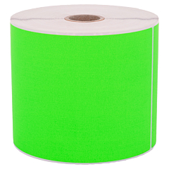 fluorescent paper labels, bright green, 100 x 150 mm - View Product