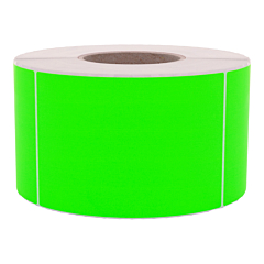 fluorescent paper labels, bright green, 105 x 148 mm - View Product