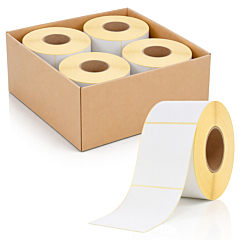 thermal transfer labels, paper, 105 x 148 mm, 4 rolls per box - View Product