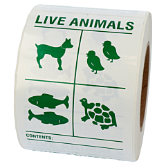 handling label, polyethylene foil, 100 x 150 mm - View Product
