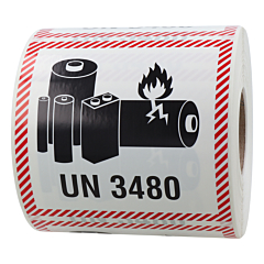 handling label, polyethylene foil, 100 x 100 mm - View Product