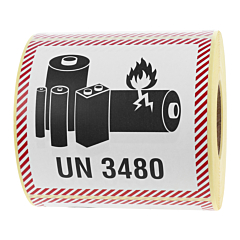 handling label, paper, 100 x 100 mm - View Product