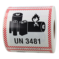 handling label, polyethylene foil, 100 x 100 mm - View Product