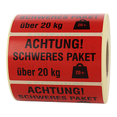 Versandaufkleber, Papier, 100 x 50 mm - Zum Produkt