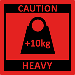package handling label, paper, 100 x 100 mm - View Product