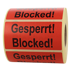 package handling label, paper, 100 x 50 mm - View Product