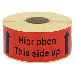 package handling label, paper, 150 x 50 mm - View Product
