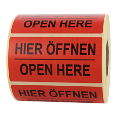 package handling label, paper, 100 x 50 mm - View Product