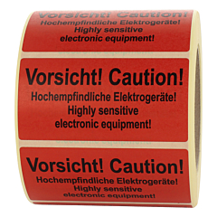 package handling label, paper, 100 x 50 mm - View Product