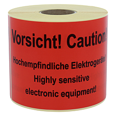 package handling label, paper, 150 x 100 mm - View Product