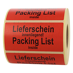 package handling label, paper, 100 x 50 mm - View Product