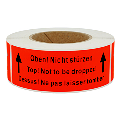 package handling label, paper, 150 x 50 mm - View Product