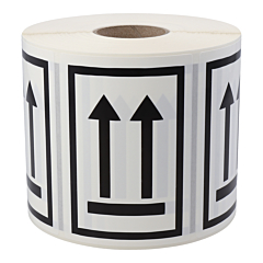 package handling label, polyethylene foil, 74 x 105 mm - View Product