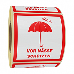 package handling label, paper, 100 x 100 mm - View Product