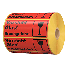 package handling label, paper, 105 x 37 mm - View Product
