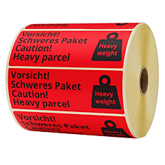 package handling label, paper, 105 x 37 mm - View Product
