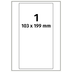 Versandetiketten, 103 x 199 mm - Zum Produkt