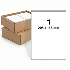 shipping labels, 205 x 148 mm, 2 packages - View Product