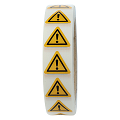 caution sign, W001, 25 mm - View Product