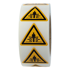 warning labels, W019, 50 mm - View Product