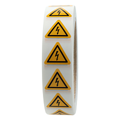 caution sign, W012, 25 mm - View Product