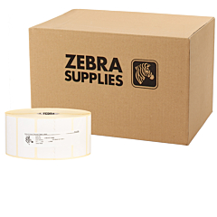 zebra original 800261-105 thermal-top labels, 31.75 x 25.4 mm, 12 rolls per box - View Product