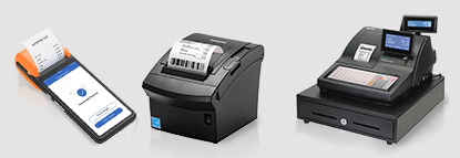 Thermorollen im Kassensystem: Bondrucker und EC-Terminal drucken Belege und Bons per Thermodirektdruck