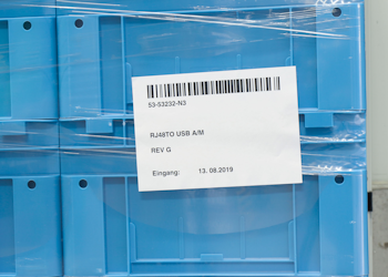 Papieretiketten auf Bogen